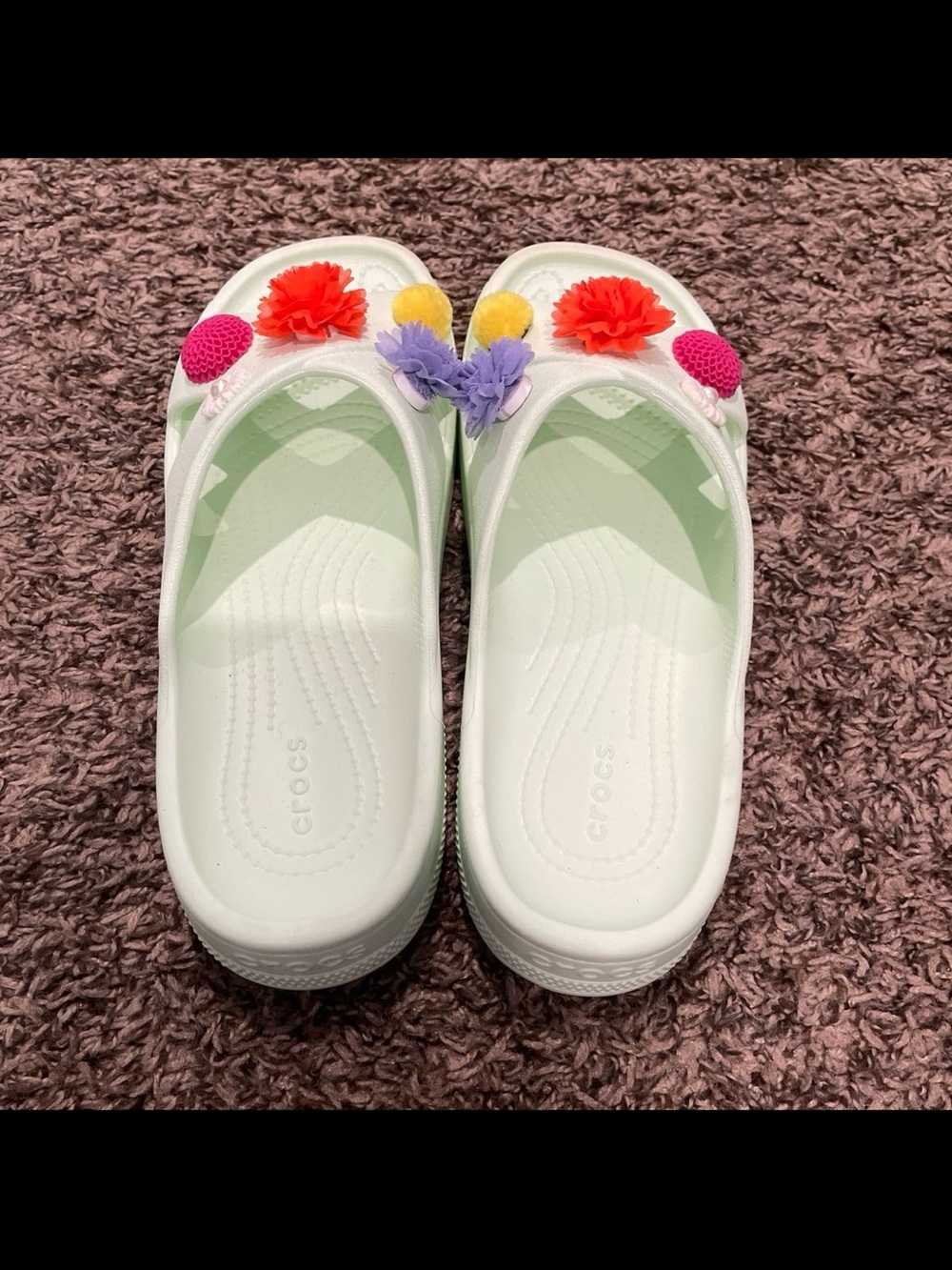 Mint Green Crocs - Picture 4 of 5